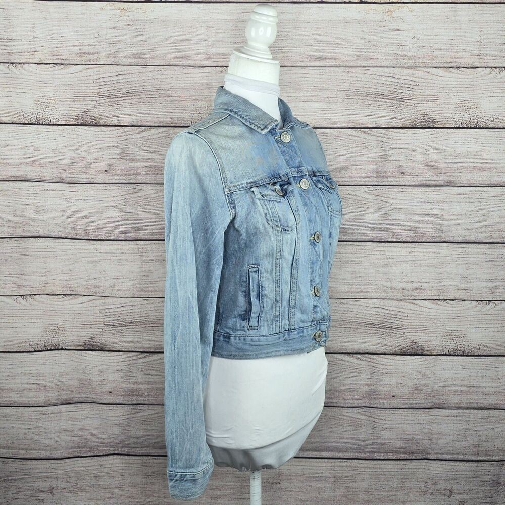 American Eagle Western Aztec Boho Embroidered Jea… - image 6